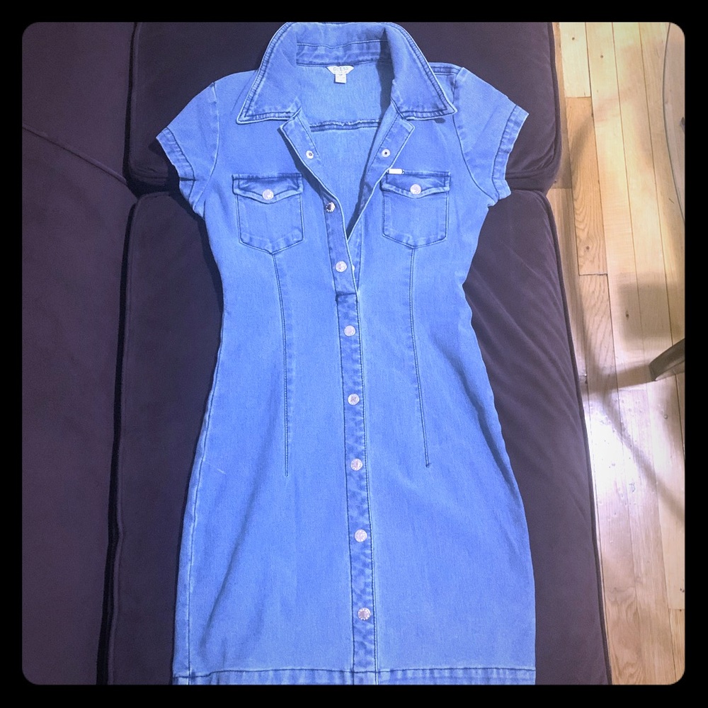 Guess denim mini dress